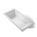 KOHLER K-1124-GH Archer 72" x 36" drop-in Heated BubbleMassage air bath, ice grey