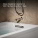 KOHLER K-1124-GHRA Archer 72" x 36" alcove Heated BubbleMassage air bath, right drain, white - view 5