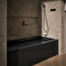 KOHLER K-1124-HR Archer 72" x 36" alcove whirlpool bath, right drain, black black - view 3