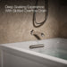 KOHLER K-1124-LAW Archer 72" x 36" alcove whirlpool bath with Bask heated surface, left drain, ice grey - view 4