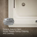 KOHLER K-1124-W1 Archer 72" x 36" drop-in whirlpool bath with Bask heated surface, biscuit - view 5