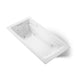 KOHLER K-1124-XHGH Archer 72" x 36" drop-in Heated BubbleMassage air bath and whirlpool, white