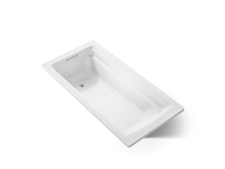 KOHLER K-1125 Archer 72" x 36" drop-in bath, white