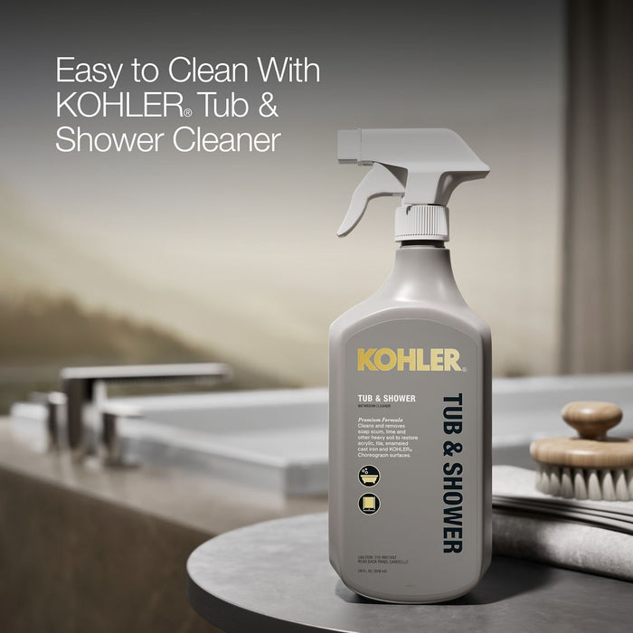 KOHLER K-1125 Archer 72" x 36" drop-in bath, white - view 5