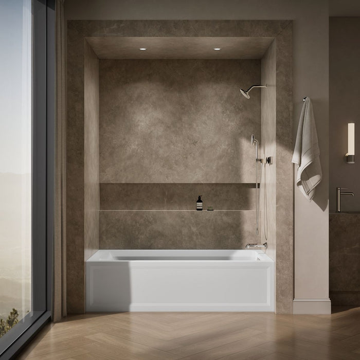 KOHLER K-1125-RA Archer 72" x 36" alcove bath, right drain