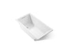 KOHLER K-1130 Underscore 60" x 32" drop-in bath, white