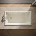 KOHLER K-1130-W1 Underscore 60" x 32" drop-in bath with Bask heated surface, biscuit - view 5
