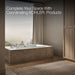 KOHLER K-1130-W1 Underscore 60" x 32" drop-in bath with Bask heated surface, ice grey - view 2