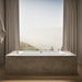 KOHLER K-1130-W1 Underscore 60" x 32" drop-in bath with Bask heated surface, white - view 3
