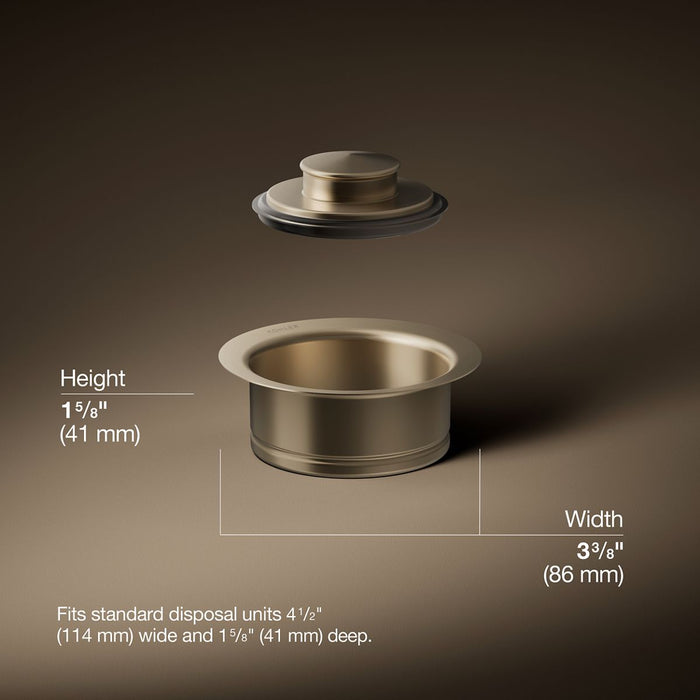 3/4 view of product with dimensions