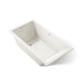 KOHLER K-1136-W1 Underscore 66" x 36" drop-in bath with Bask heated surface, biscuit