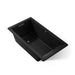 KOHLER K-1136-W1 Underscore 66" x 36" drop-in bath with Bask heated surface, black black