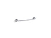 KOHLER K-11370 Forté 18" towel bar, polished chrome