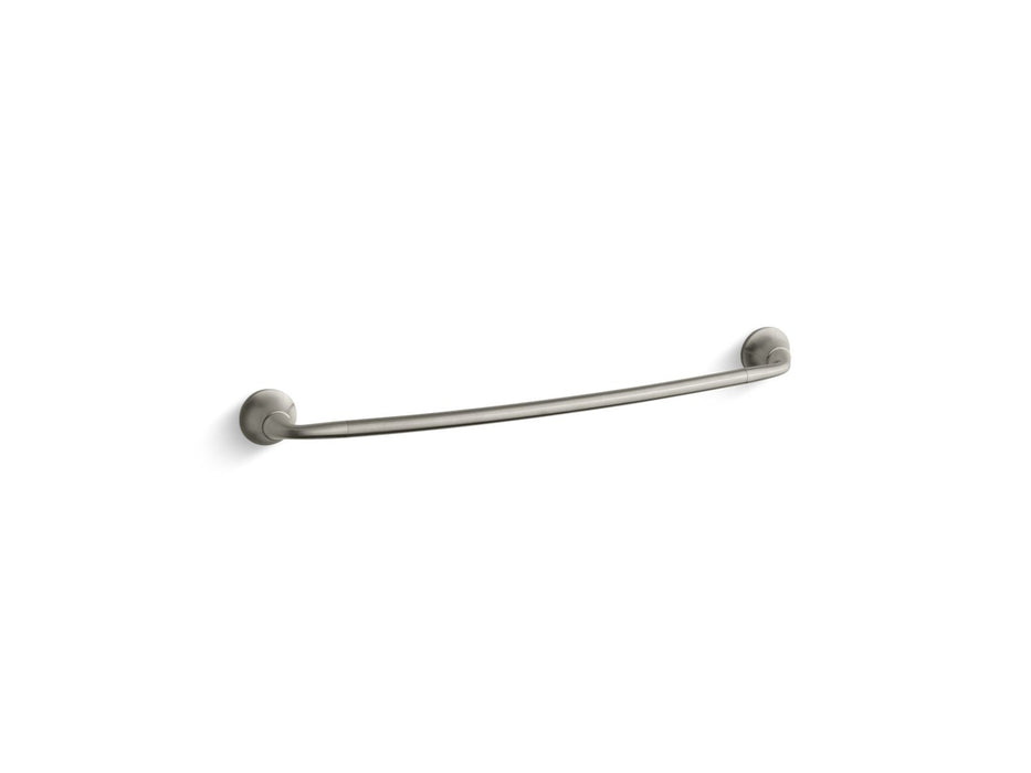 KOHLER K-11371 Forté 24" towel bar, vibrant brushed nickel