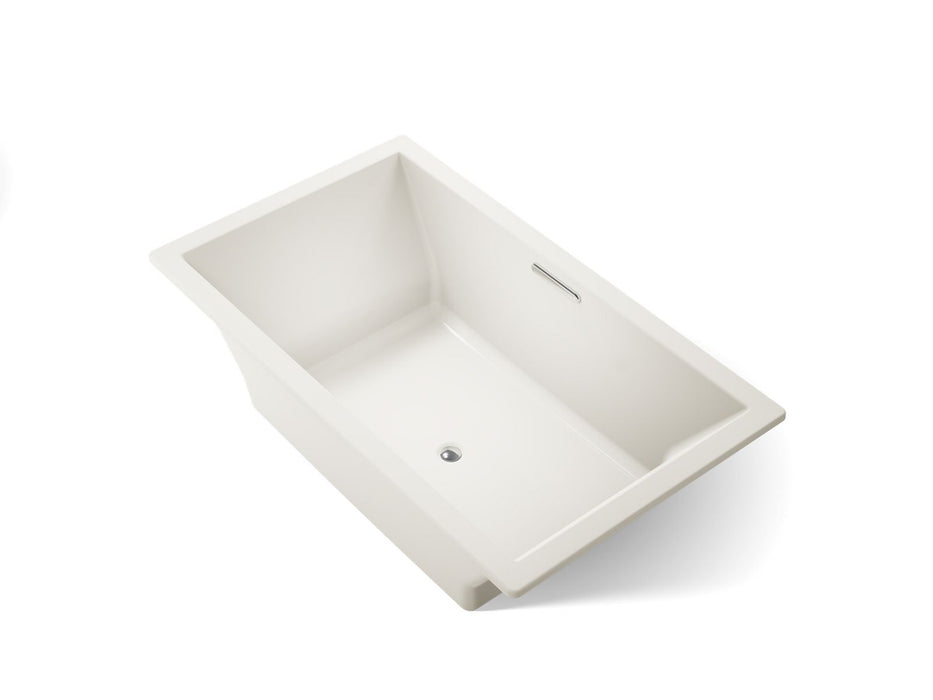 KOHLER K-1137 Underscore 72" x 42" drop-in bath, biscuit