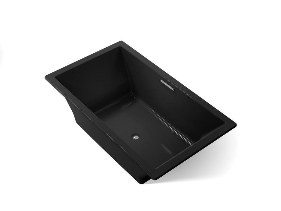 KOHLER K-1137 Underscore 72" x 42" drop-in bath, black black