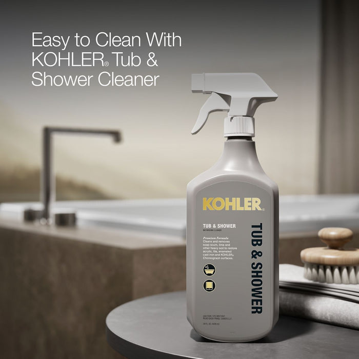 KOHLER K-1137 Underscore 72" x 42" drop-in bath, white - view 4