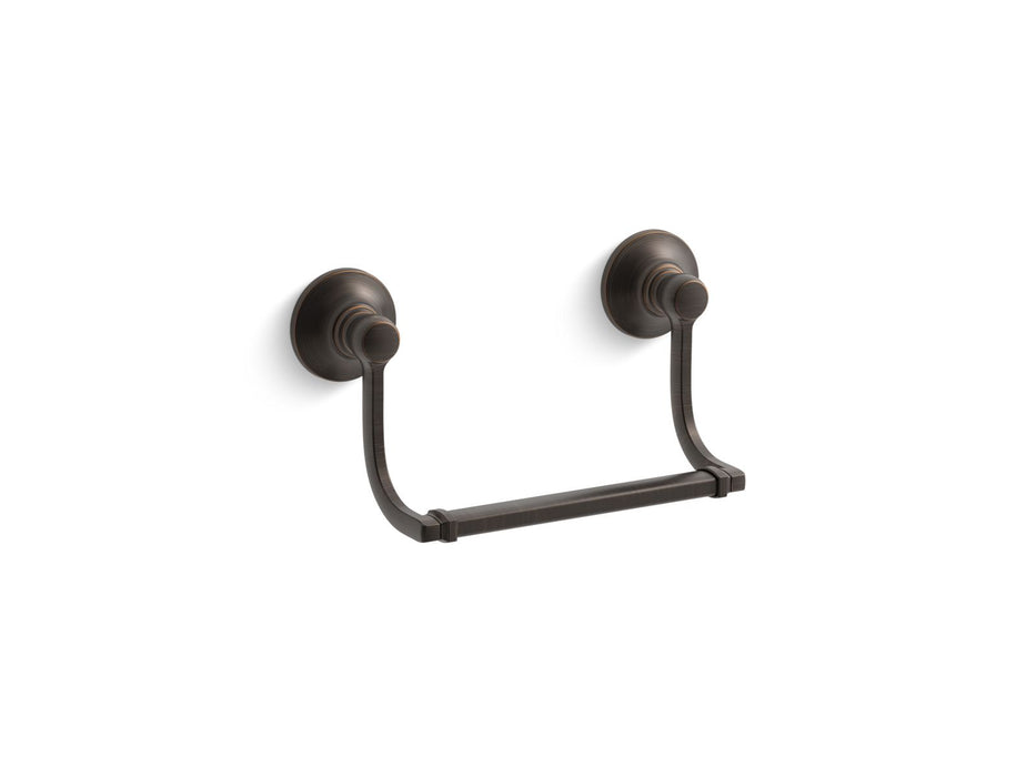 KOHLER K-11416 Bancroft 9" towel bar, oil rubbed bronze