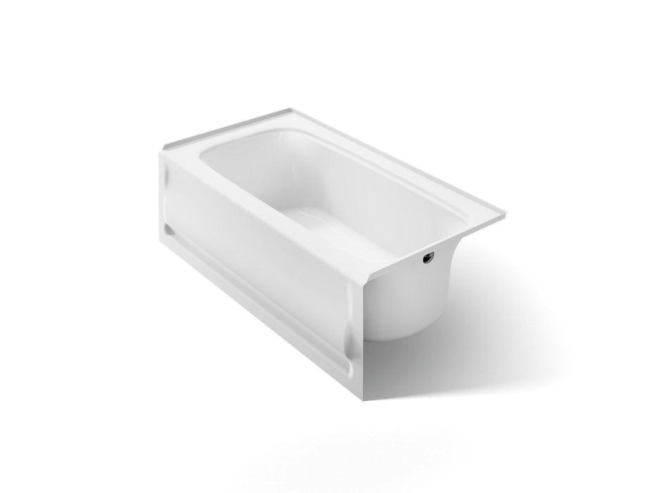 KOHLER K-1150-RA Bancroft 60" x 32" alcove bath right drain, white