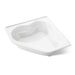 KOHLER K-1161-F Tercet 60" x 60" corner bath, white - view 5