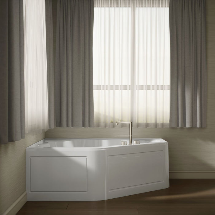 KOHLER K-1161-LA Tercet 60" x 60" corner bath, white - view 3