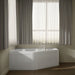 KOHLER K-1161-LA Tercet 60" x 60" corner bath, white - view 3
