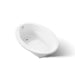 KOHLER K-1163-S1 Sunward 60" x 42" drop-in bath, white