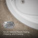 KOHLER K-1163-S1 Sunward 60" x 42" drop-in bath, white - view 3