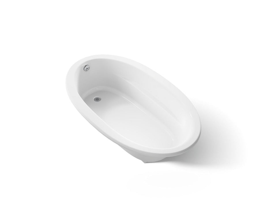 KOHLER K-1165-S1 Sunward 72" x 42" drop-in bath, white