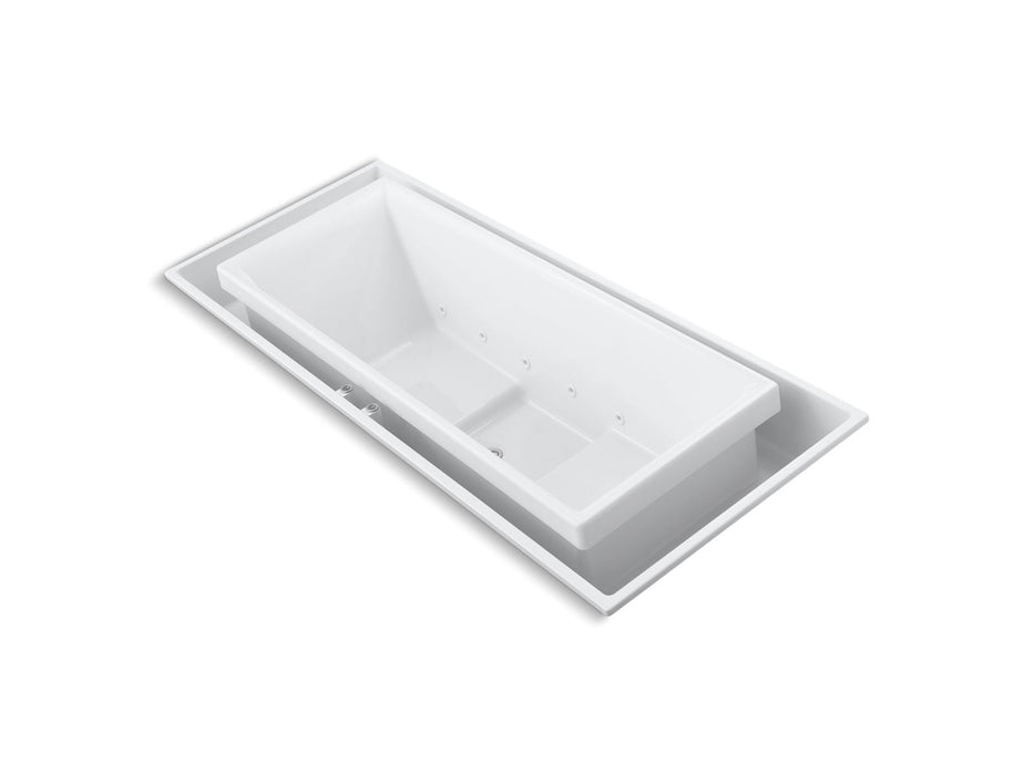 KOHLER K-1166-RE sok 104" x 41" drop-in Effervescence bath, white