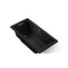 KOHLER K-1167-GHW Underscore 60" x 30" drop-in Heated BubbleMassage air bath, black black