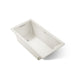 KOHLER K-1168-GH Underscore 60" x 32" drop-in Heated BubbleMassage air bath, biscuit