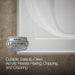 KOHLER K-1170-GH Memoirs 66" x 42" drop-in Heated BubbleMassage air bath, white - view 5