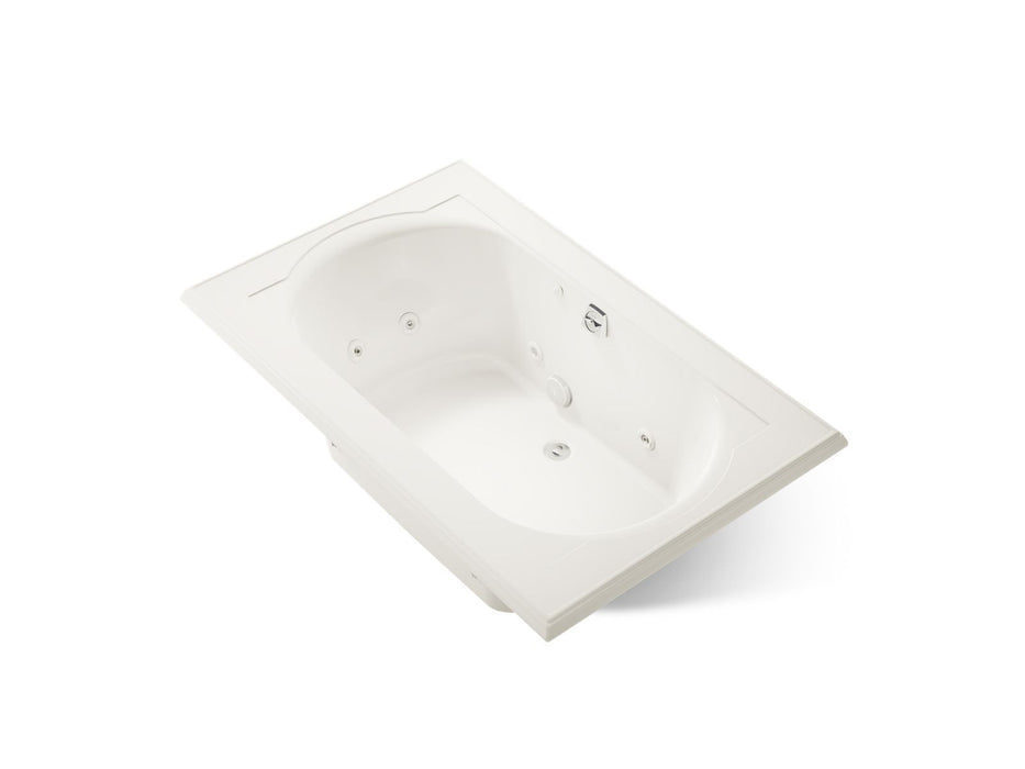 KOHLER K-1170-JHC Memoirs 66" x 42" drop-in whirlpool bath, biscuit