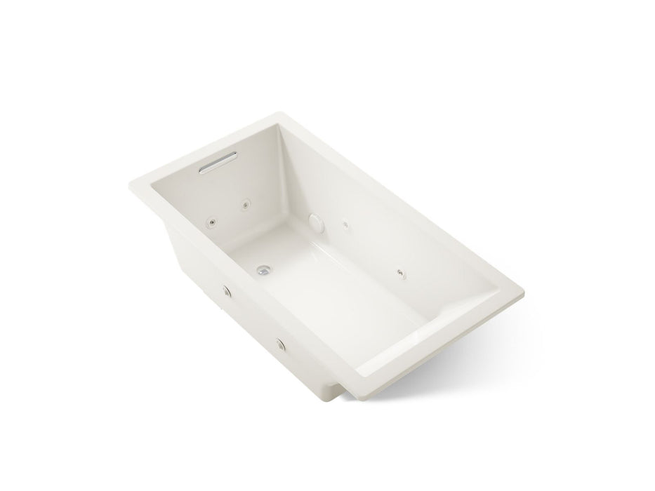 KOHLER K-1173-JH Underscore 66" x 36" drop-in heated whirlpool bath