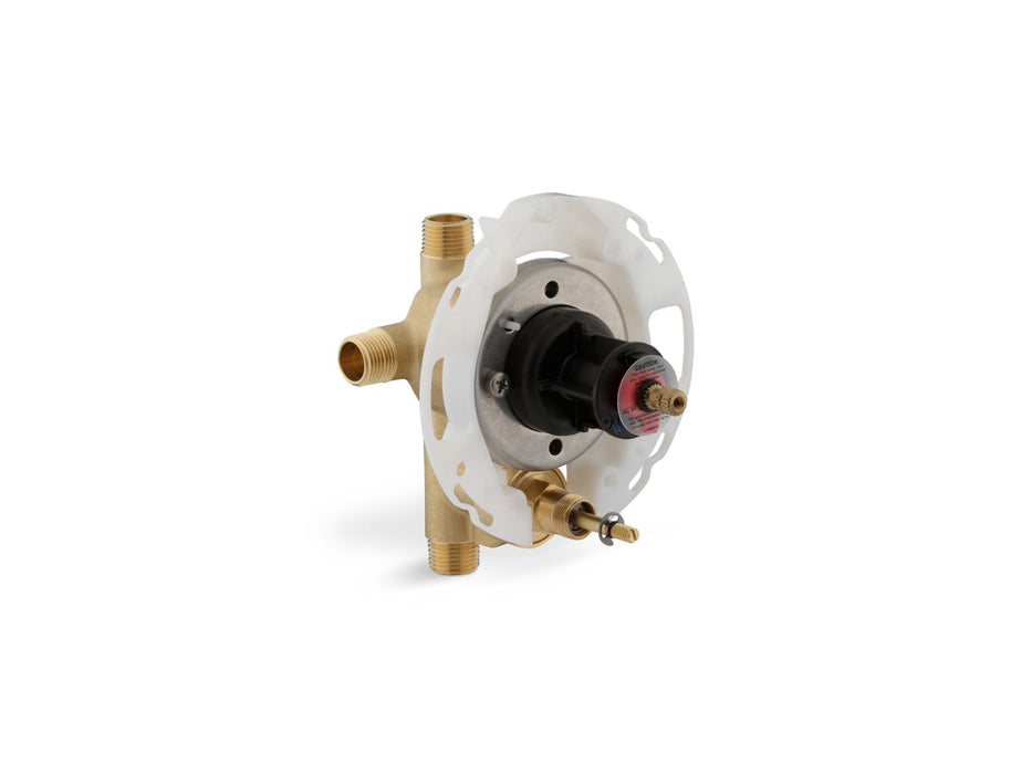 KOHLER K-11748-K Rite-Temp 1/2" pressure-balancing valve with push-button diverter, not applicable