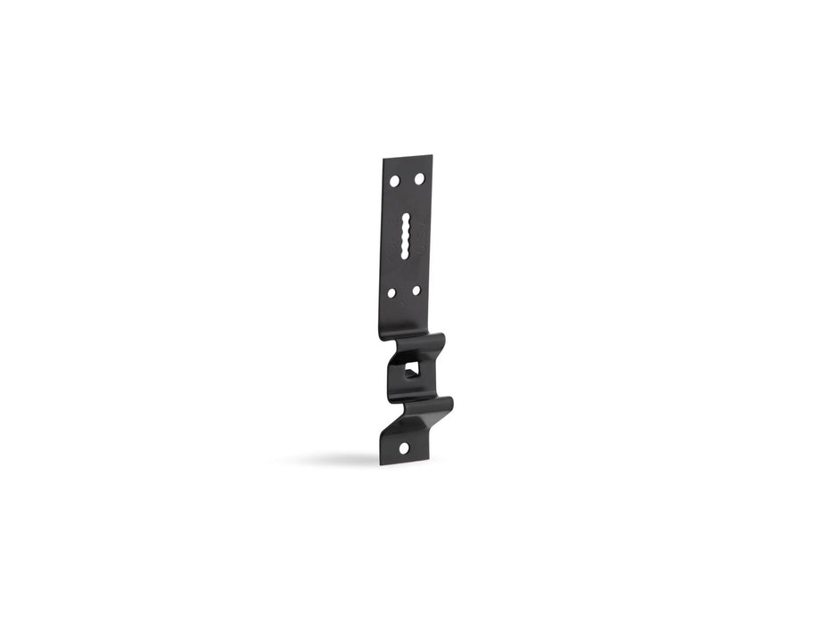 KOHLER K-1175 Ancora Bath hanger for mounting on furring strips and flat walls, not applicable