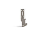 KOHLER K-1176 Ancora Bath hanger for mounting on side of wall studs, not applicable