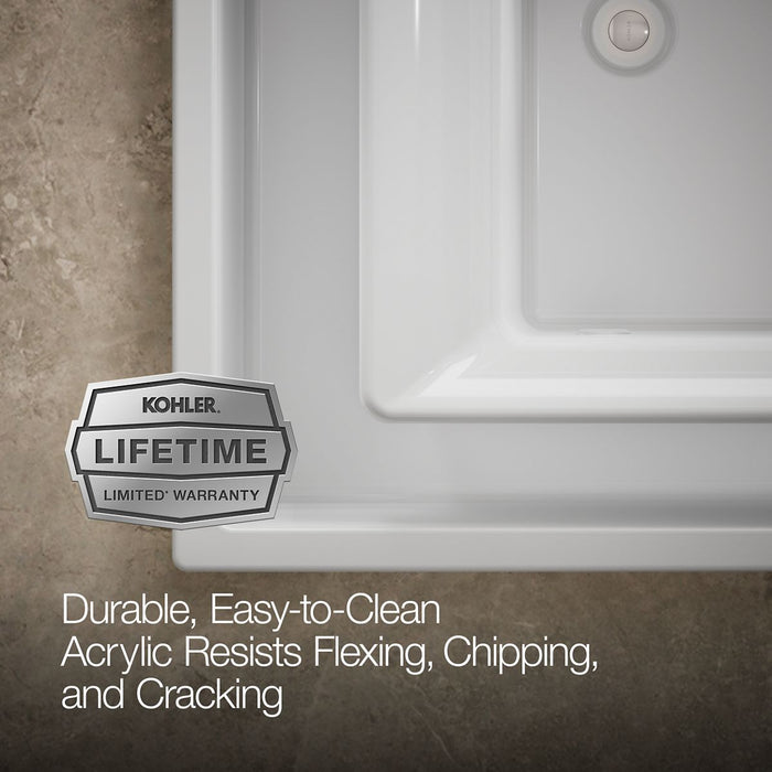 KOHLER K-1188-RE sok 63" x 31-1/2" drop-in Effervescence bath