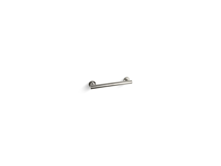 KOHLER K-11891 Purist 12" grab bar, vibrant brushed nickel