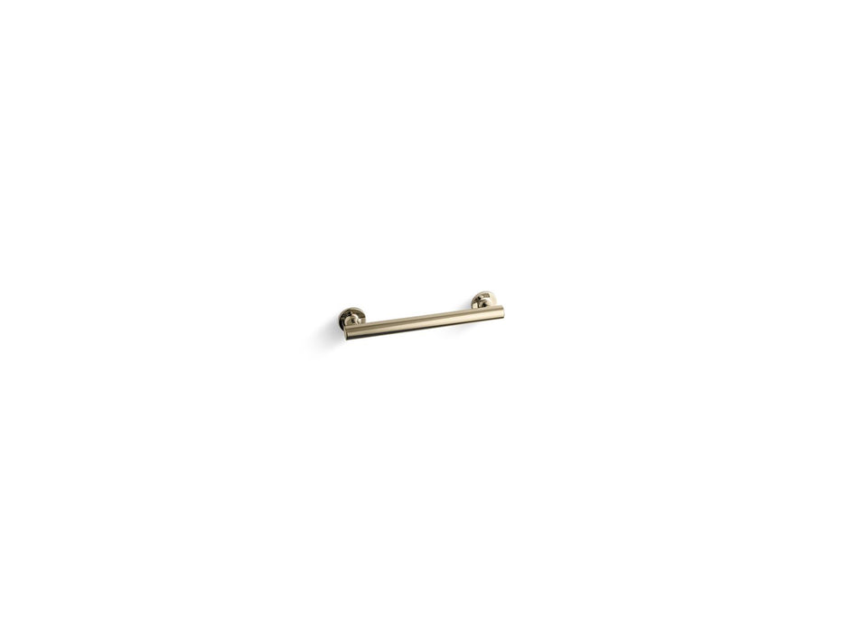 KOHLER K-11891 Purist 12" grab bar, vibrant french gold