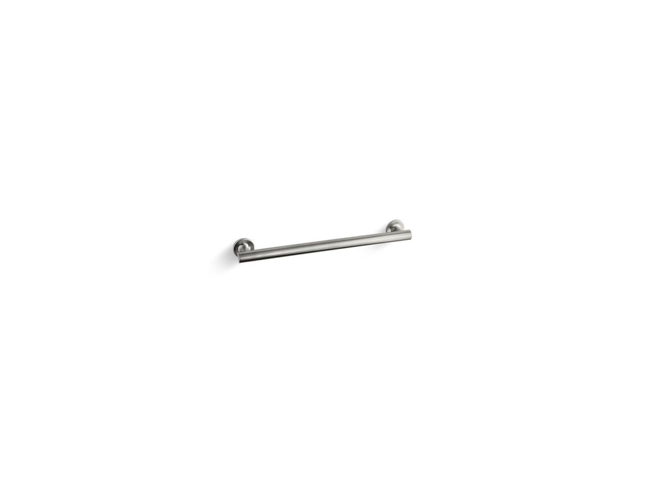 KOHLER K-11892 Purist 18" grab bar, brushed stainless