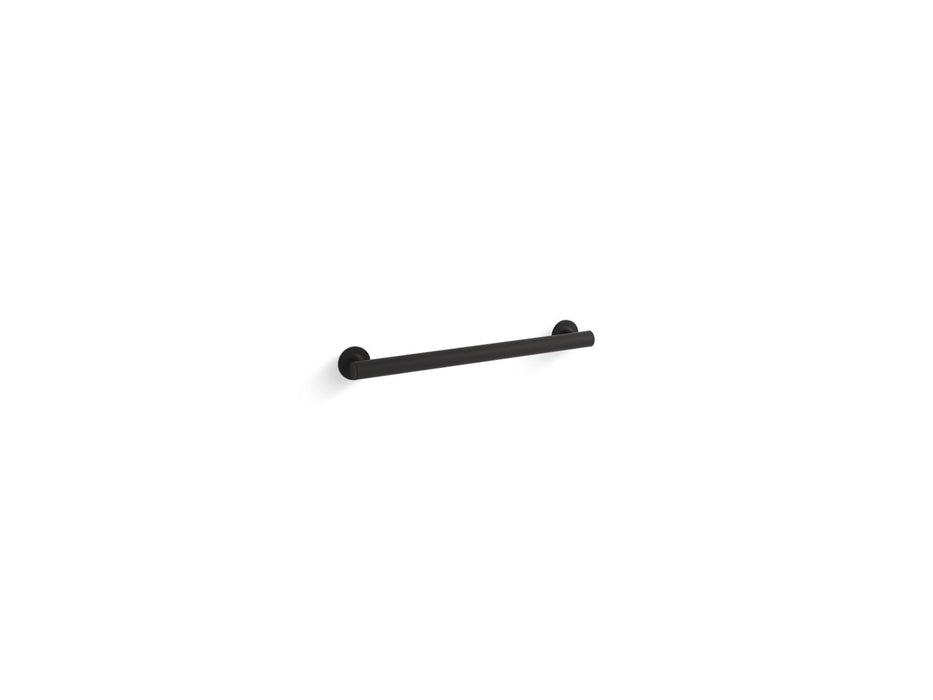 KOHLER K-11892 Purist 18" grab bar, matte black