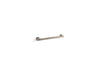 KOHLER K-11892 Purist 18" grab bar, vibrant brushed bronze