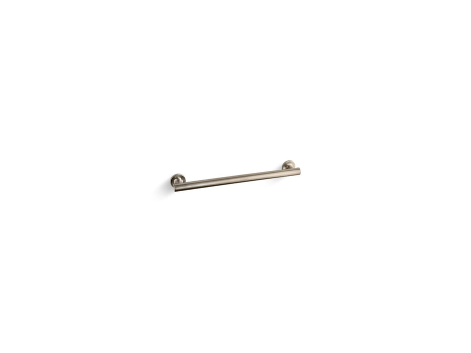 KOHLER K-11892 Purist 18" grab bar, vibrant brushed bronze