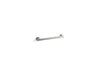 KOHLER K-11892 Purist 18" grab bar, vibrant polished nickel