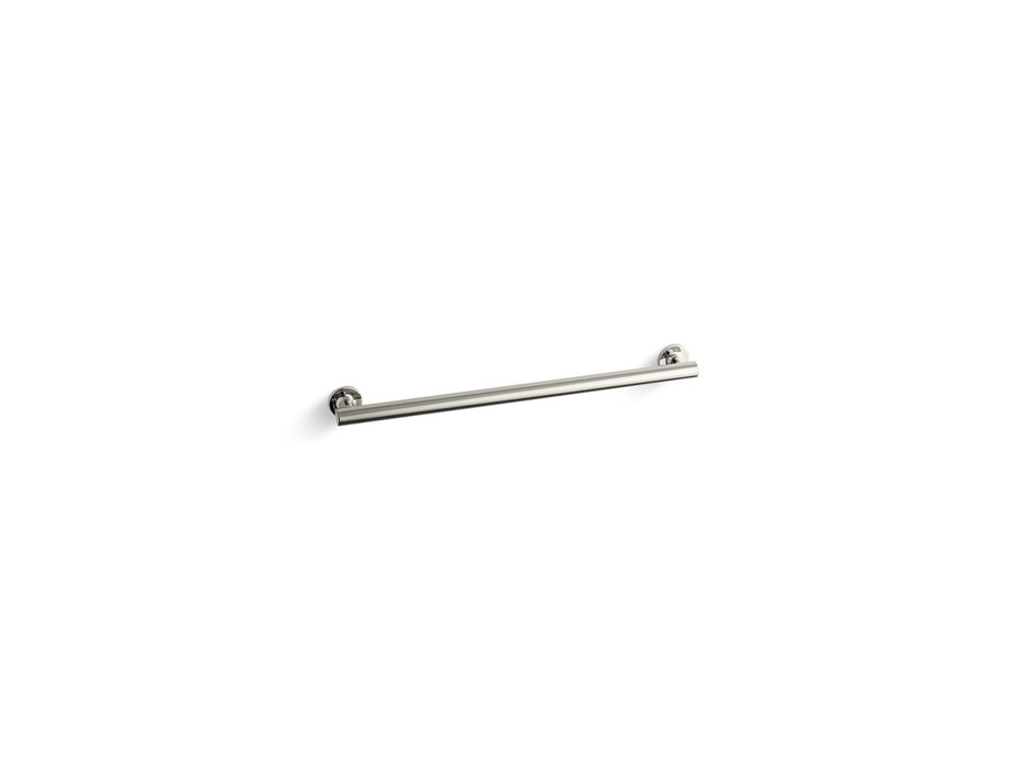 KOHLER K-11893 Purist 24" grab bar, vibrant polished nickel