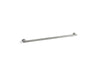KOHLER K-11895 Purist 36" grab bar, brushed stainless