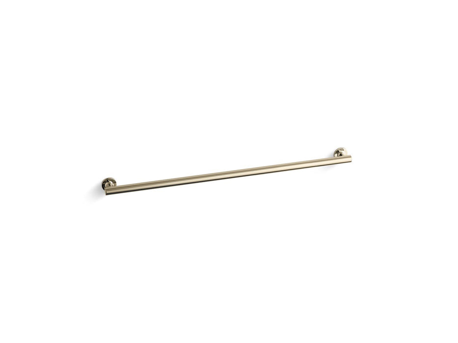 KOHLER K-11895 Purist 36" grab bar, vibrant french gold
