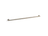 KOHLER K-11897 Purist 48" grab bar, vibrant brushed bronze